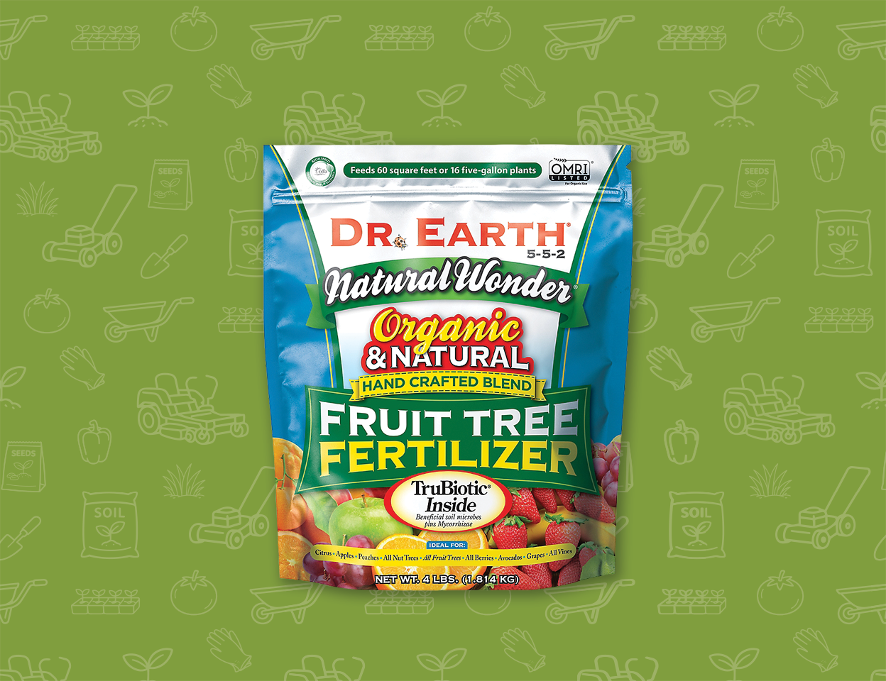 Category title labelled save 3 dollars on Dr. Earth fertilizer. Shop now. 
